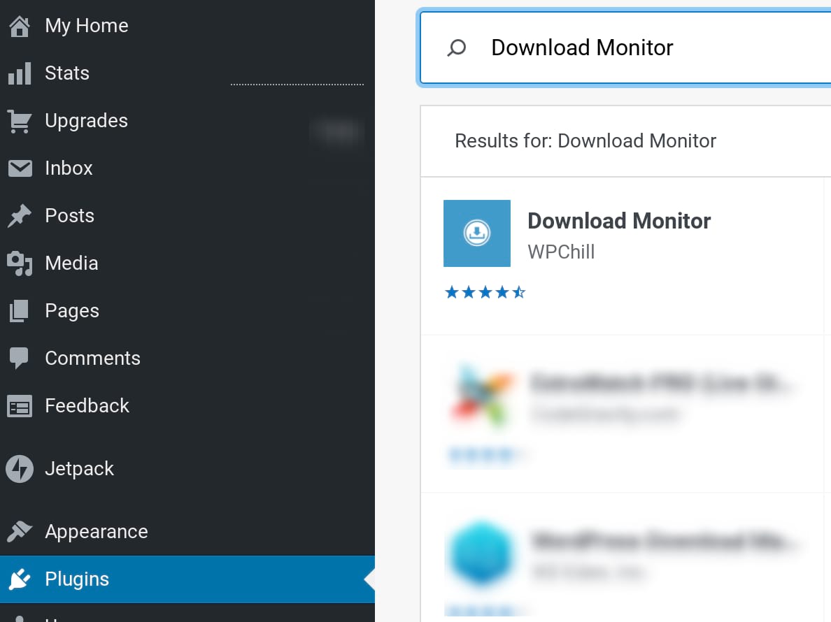 Adding Download Monitor to WordPress.com