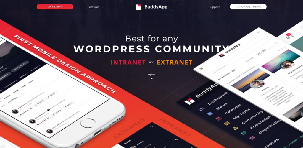 wordpress intranet theme