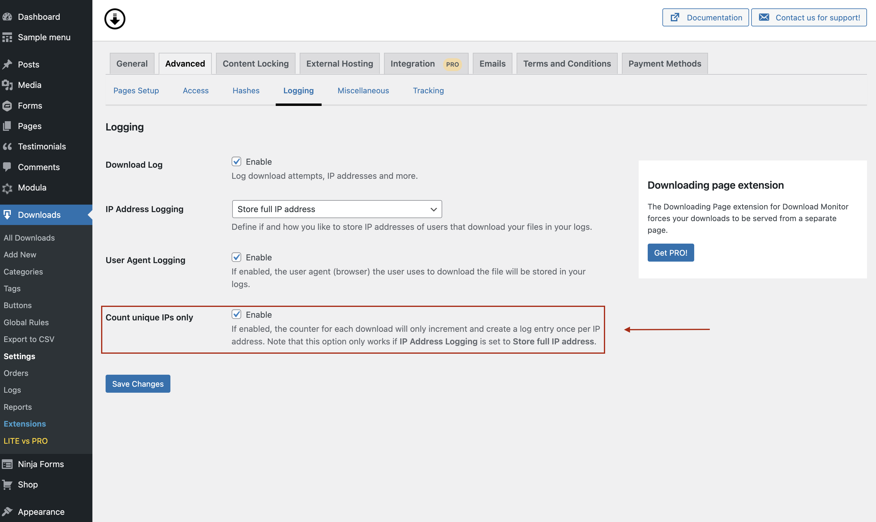 Visitor IP Tracker, IP Stats Analytics & IP Control With Email Alerts – WordPress plugin