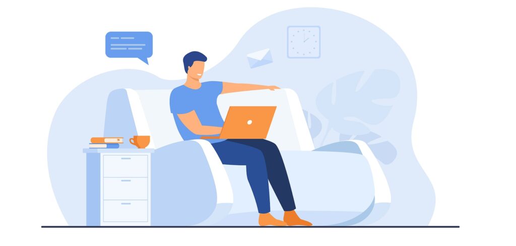 Man thinking about creating digital products