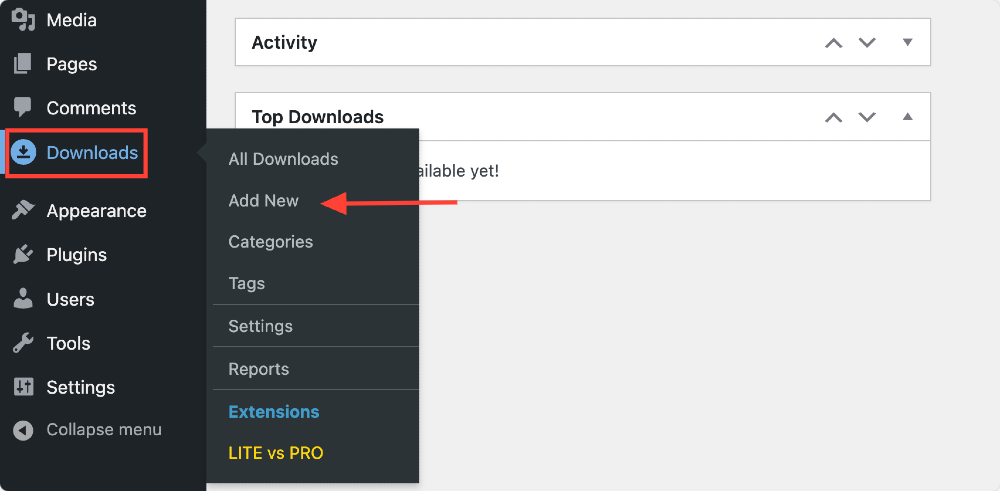 add new downloads