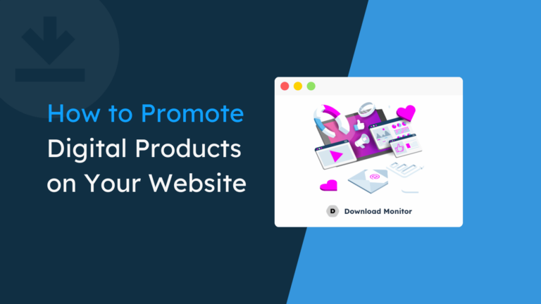 How to Promote Digital Products on Your Website